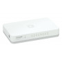 D-Link GO-SW-8G E switch de rede Não-gerido Gigabit Ethernet (10 100 1000) Branco
