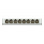 D-Link GO-SW-8G E switch de rede Não-gerido Gigabit Ethernet (10 100 1000) Branco