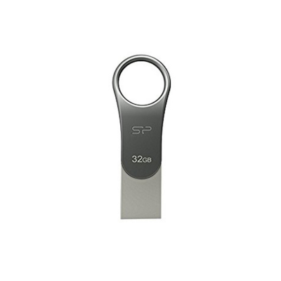 Pen Drive Silicon Power 32Gb Drivemobile C80 Metal Type C + Usb 3