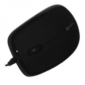Rato Portatil Litle-Mouse -Black -  2Hix - Usb