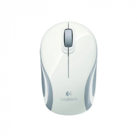 Rato Mini Sem Fios Logitech M187 1000 Dpi Branco