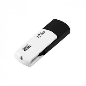 Pen Drive Goodram 128GB UCO2 USB 2.0 Preto e Branco