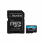 Micro Sd Kingston Canvas Go Plus 256GB class10 UHS-I U3 V30 A2(170MB/s-90MB/s)