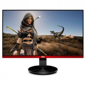 Monitor Gaming AOC G2490VXA 23.8" Full HD 1ms 144Hz VA MultimÃ©dia Preto e Vermelho