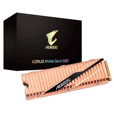 Disco SSD Gigabyte AORUS Gen 4 500Gb M.2 NVMe Com Cooler