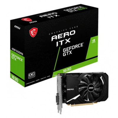 Placa Gráfica MSI GTX 1630 Aero ITX OC 4GB GDDR6