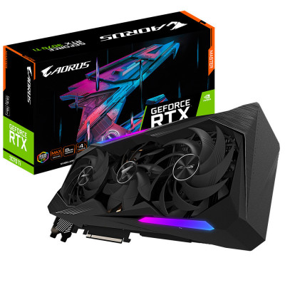 Placa Gráfica Gigabyte AORUS GeForce RTX 3070TI MASTER 8G 8GB GDDR6X