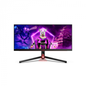Monitor Gaming AOC 34″ Ips 21:9 UWQHD 1Ms 170Hz Hdmi Dp Usb-C Multimédia Preto