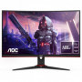 Monitor Aoc 27" Curvo Preto Led 1ms 165Hz FreeSync