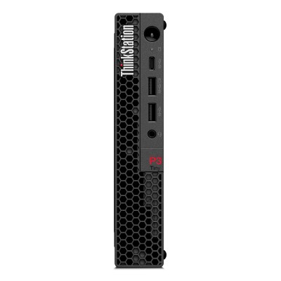 Lenovo ThinkStation P3 Tiny Intel® Core™ i7 i7-14700T 32 GB DDR5-SDRAM 1 TB SSD NVIDIA T1000 Windows 11 Pro Mini PC Workstation