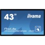 iiyama ProLite TF4339MSC-B1AG monitor de ecrã 109,2 cm (43") 1920 x 1080 pixels Full HD LED Ecrã táctil Multi-utilizador Preto
