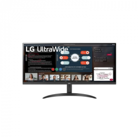 Monitor Profissional Ultrapanorámico LG 34WP500-B 34" WFHD Preto