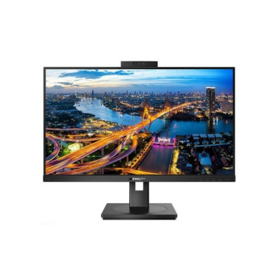 Monitor Professional Philips 242B1H 23.8″ Full HD Webcam Multimédia Preto