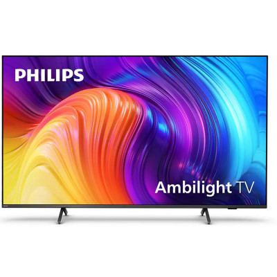 TV Philips LED 50" UHD 4K Smart TV Ambilight Preto