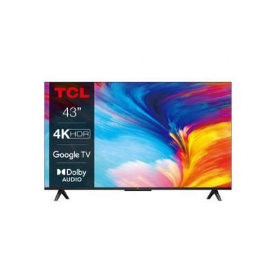 TV Led TCL 43" 43P631 Smart TV 4K UHD Preta