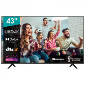 TV Hisense UHD TV 43A6BG 43" Ultra HD 4K Smart TV WiFi