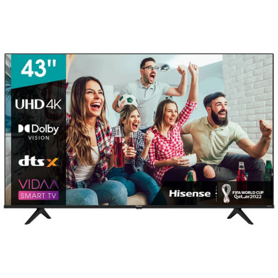 TV Hisense UHD TV 43A6BG 43" Ultra HD 4K Smart TV WiFi