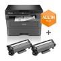 Brother DCP-L2627DWXL Impressora Multifunções Laser A4 1200 x 1200 DPI 32 ppm Wi-Fi