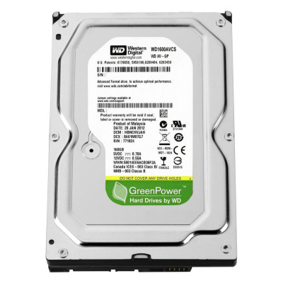 Disco Duro 3.5" WesternDigital 160Gb Sata 16Mb