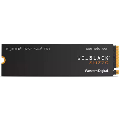 Disco SSD Western Digital WD Black SN770 500GB M.2 2280 PCIe