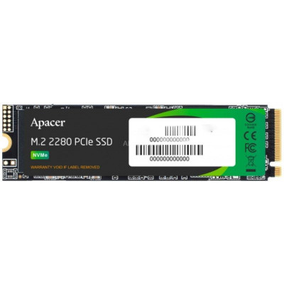 Disco SSD Apacer AS2280P4X 1Tb M.2 Nvme 2280 PCIe
