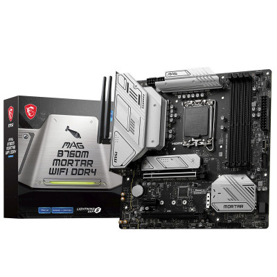 Motherboard MSI Mortar Mag B760M mATX Wifi DDR4 Lga1700
