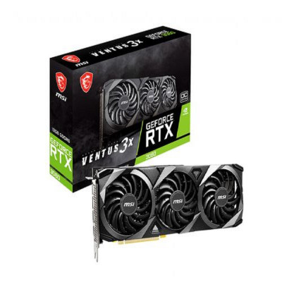 Placa Gráfica MSI RTX 3060 Ventus 3X OC 12GB GDDR6