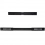 StarTech.com 4POSTRACK25U armário rack 25U Rack independente para servidor Preto