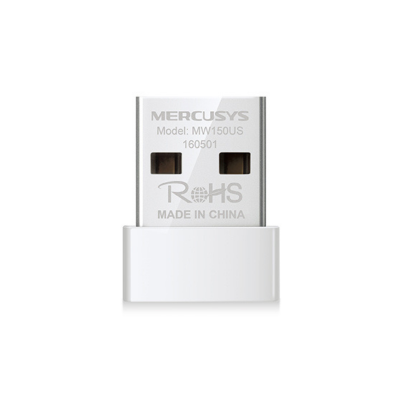 Adaptador Nano Wi-Fi MERCUSYS 150Mbps USB 2.0