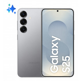 Samsung Galaxy S25 15,8 cm (6.2") Dual SIM Android 15 5G USB Type-C 12 GB 512 GB 4000 mAh Prateado