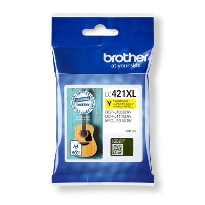 Brother LC421XLY tinteiro 1 unidade(s) Original Amarelo