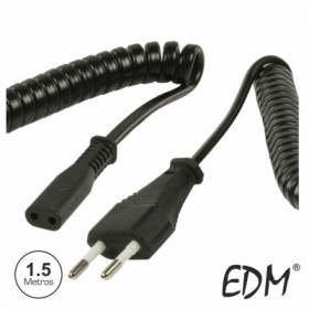 Cabo Alimentação Ac Plano / Iec C1 P/ Braun/Philipshave 1.5M