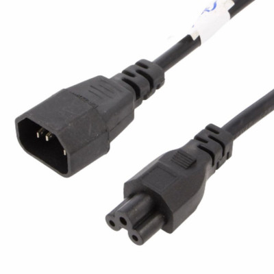 Cabo Alimentação Iec C14 Macho / Iec C5 Fêmea 1.5M