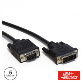 Cabo Dvi-A Macho / Vga 15P Macho 5M