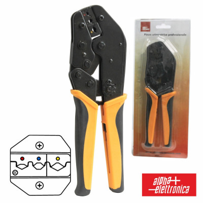 Alicate De Cravar Terminais Isolados 220Mm