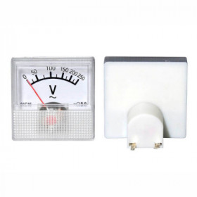 Voltímetro Analógico De Painel 250V Dc