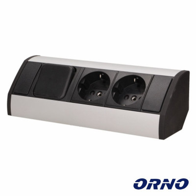 Extensão Elétrica 2X Schuko 0.6M Orno