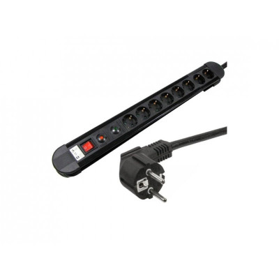 Tomada Elétrica C/ 8 Saídas Interruptor Proteção 1.5M Edh